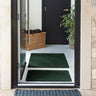 Washable Non Slip Soft Forest Green Door Mat Hallway Entrance Rug - 50x75 cm (1'7"x2'5")