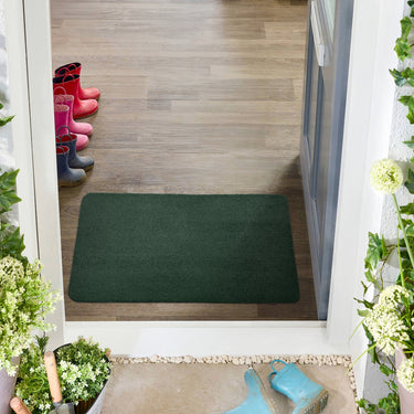 My Forest Green Washable Non-Slip Soft Rug - 50x75 cm (1'7"x2'5")