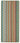My Mat Stain Resistant Washable Home Entrance, Kitchen, Hallway, Entryway Non-Slip Rug Candy Zigzag in Multi Green