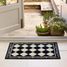 My Pattern Manor Tile Mosaic Washable Non-Slip Geometric Doormat - Small 50 x 75 cm (2'x2'5")