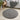 My Mat My Fleck Grey Mix Washable Non-Slip Polypropylene Shaggy Rug - Round 100x100 cm (3'4"x3'4")