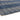 Ives Hand Woven Chenille Flatweave Natural Waves Heringbone Rug in Navy Blue