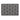 My Stain Resistant Ikat Charcoal Washable Non-Slip Polypropylene Bordered Doormat