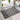 My Stain Resistant Ikat Charcoal Washable Non-Slip Polypropylene Bordered Doormat - 50x80 cm (1'8"x2'7")