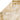 Kuza Border Abstract Modern Distressed Soft Velvety Silky Gold Rug & Runner