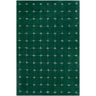 Brook Modern Wool Green & Light Beige Rug - Large Plus 152x229 cm (5' x 7'6'')