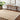 Birmingham Modern Checkboard Soft Plush Pile Shaggy Yellow, Ivory & Tan Rug - Design BMM2323-6