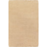 Kimi Becki Owens Modern Solid And Border Fringe Global Brown Rug - Design BOKM2301 - Medium 120x170 cm (3'11'' x 5'7'')