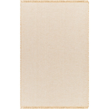 Kimi Becki Owens Modern Solid And Border Fringe Global Brown & Taupe Rug - Medium 120x170 cm (3'11'' x 5'7'')