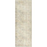 Margot Becki Owens Vintage Traditional Runner Oriental Green, Off-White & Dusty Sage Rug - Runner 80x220 cm (2'7'' x 7'3'')