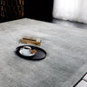 Reko Modern Contemporary Plain Hand Woven Viscose Silky Silver Rug - Large 160x230 cm (5'3"x7'7")