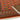 Bokhara Hand Made Rug Traditional Classic Wool Bordered Soft Rust Orange Rug