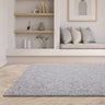 Asiatic London Boden Bobble Grey Washable Wool Polypropylene Textured Rug - Medium 120x170 cm (4'x5'6")