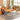 Colin Vintage Brown Washable Wool Cotton Chenille Hallway Runner Rug