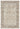 553A2 Classic Light Brown Traditional Vintage Textured Bordered Hallway Runner Rug