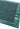 Ascot Modern Plain Hand Woven Wool Viscose Bordered Aqua Blue Rug