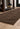 Pathway Chocolate Non-Slip Cotton Abstract Rug