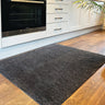 Washable Non Slip Soft Charcoal Door Mat Hallway Entrance Rug - 50x75 cm (1'7"x2'5")
