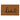 My Printed Coir Script Non-Slip Doormat