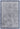 Blade Border Plain Silky Hand Woven Viscose Rug in Airforce Blue with Navy Border