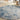 Nourison Rustic Textures RUS16 Grey Blue Jute Abstract Textured Rug - Round X-Large 239x239 cm (7'10''x7'10'')