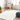 Cloudy Shaggy Solid Color White & Ivory Rug