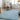 Cloudy Shaggy Solid Color Blue Rug - Design CDG2305