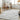 Cloudy Shaggy Solid Color Grey & Ivory Rug