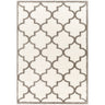 Cloudy Shaggy Modern Ivory & Dark Grey Rug - Large Plus 160x213 cm (5'3'' x 7')