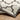 Cloudy Shaggy Modern Ivory & Dark Grey Rug
