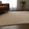 Asiatic London Super Snug Natural Washable Shaggy Textured Rug - Small 80 x 150 cm (2'6"x5')