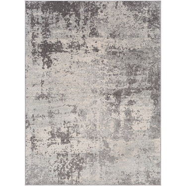 Chester Abstract Marble Modern Grey, Charcoal & Off-White Rug - Medium 120x170 cm (3'11'' x 5'7'')