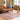 Colin Vintage Traditional Washable Runner Oriental Orange, Dusty Coral & Rust Rug