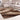 3D Wave Silky Living Shaggy Geometric Textured Rug - Mocha