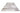 Asiatic London Beau White Monochrome Short Pile Cotton Chenille Abstract Rug