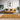 Hague Modern Hand Made Wool Rug in Ochre Yellow - Medium 120x170 cm (4'x5'6")