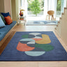 Asiatic London New Matrix Statement MAX91 Retro Tufted Multicolour Handmade Wool Abstract Geometric Rug - Medium 120x170 cm (4'x5'6")