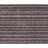 My Candy Rock Grey Brown Washable Cotton Striped Doormat - Small 50 x 75 cm (2'x2'5")
