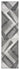 Orbit Lumen 3D Grey Abstract Geometric Textured Hallway Runner Rug