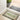 Hello Scallop Green Washable Non-Slip Indoor Doormat 50x75 cm