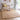 Origins Jute Natural Hand Made Stitched Scalloped Edge Yellow Rug or Hallway Runner - Medium 120x170 cm (4'x5'6")
