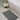 My Mat Soft Washable Bathroom Non Slip Oval, Scallop and Curve Shaped Soft Shag Rug in Ghost Grey - 50 x 80cm Scallop
