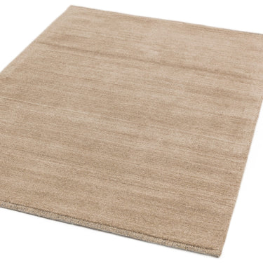 Linley Hand Woven Viscose Beige Plain Rug in 200 x 300 cm