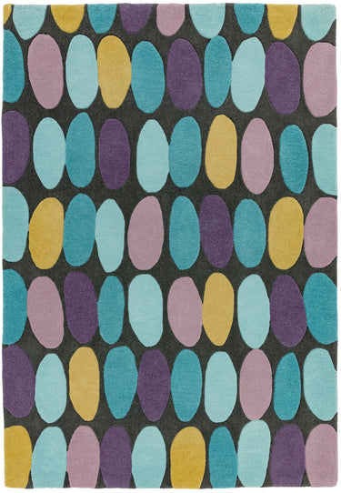 Asiatic London Matrix Sofia MAX34 Multicolour Wool Viscose Geometric Textured Rug 200x300 cm