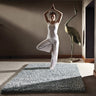 Maine Blue Mist Tubular Pile Rug Hand-Woven with New Zealand & European Wools, Thick Luxurious Soft Pile, Contemporary Natural Style for Modern & Traditional Interiors - Small 80x150 cm (2'6"x5')