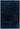 Asiatic London Milo Short Pile Silky Navy Blue Shaggy Traditional Modern Rug