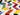 Spectra Carved Coral Geometric Rainbow Bright Multi Coloured Soft Rug Hallway Runner