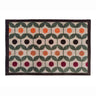 My Nylon Pattern Retro Geo Earth Washable Non-Slip Geometric Doormat - Small 50 x 75 cm (2'x2'5")