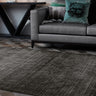 Linley Hand Woven Viscose Slate Plain Rug in 120 x 180 cm
