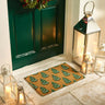 My Printed Coir Christmas Trees Non-Slip Doormat 45x75 cm